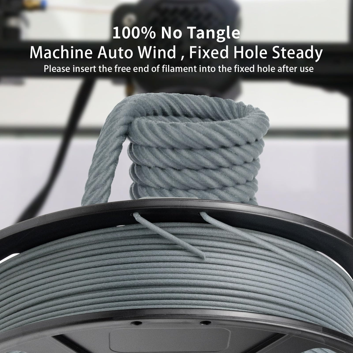 IEMAI 3D Printer Filament Bundle, Colorful Carbon Fiber PLA Filament 1.75mm, Carbon Fiber Filament 250g x 4 Spools(1kg) Dimensional Accuracy +/- 0.02mm (Blue/Blue Grey/Brown/Army Green) IEMAI