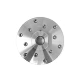 RGWOOD 6" Steel Wood Lathe Face Plate, 1" x 8tpi Threaded With Locking Set Screw (for Reversing Lathes) RGWOOD