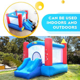 Yard Bounce House for Kids 3-8, Inflatable Bounce House with Slide, Bouncy House with Blower & Play Balls for Indoor Outdoor, 9.5x6.5x6.5FT Bouncy Castle for Toddlers Party YARD