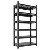 Notmise Adjustable 6-Tier Garage Shelving, Heavy Duty Steel Storage Rack, High Load Capacity, Ideal for Garage, Warehouse, or Home Organization (6-Tier 78" H x 40" W x 16" D) Notmise