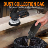 MAXXT Cordlees Random Orbital Sander, Burshless 20V Electric Sander, 7 Variable Speed Palm Sander, 4000-10000RPM, Dust Collector, Portable Sander Tools Kit for Woodworking（Battery Included） MAXXT