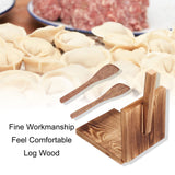 Binyalir Wooden Tortilla Presser, Tortilla Press Wood Multifunction Nonslip Wooden Handle Fine Workmanship Dough Pressing Tool Tool to make Indian style Chapati, Tortilla, Roti Binyalir