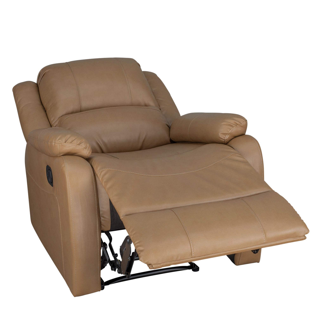 RecPro Charles Collection | 30" Zero Wall Wall Hugger Recliner | RV Living Room (Slideout) Chair | Toffee, 1-Pack RecPro