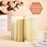 Jetec Sublimation Journal Blank Notebooks Faux Leather Journal Notebooks Small Notebook Notepad A6 Cute Hardcover Blank Notebook for School Office Supplies 200 Pages (12 Packs) Jetec