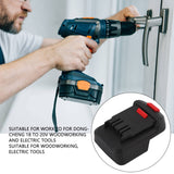 Electric Tool Battery Adapter Abs Battery Adapter Woodworking Tool Battery Adapter 18 To 20v Electric Tool Battery Adapter 18v To 20v Battery Converter Electric Tool Battery Mrisata