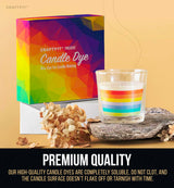 Candle Dye for Soy Wax Candle Making - 16 High-Concentration Colors - Mix to Create Endless Shades Craft911