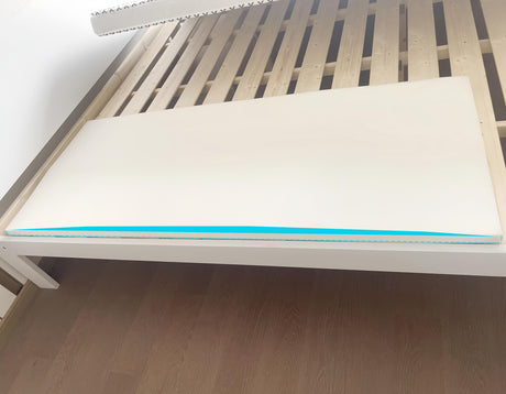 FangKAII Sagging Mattress Support - 50D High-Density Foam, Restores Firmness, Enhances Sleep & Back Health, Easy Setup for Queen/King/Twin XL, 2"x24"x60" FangKAII