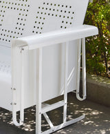 Crosley Furniture Bates Loveseat Glider - White Crosley Furniture