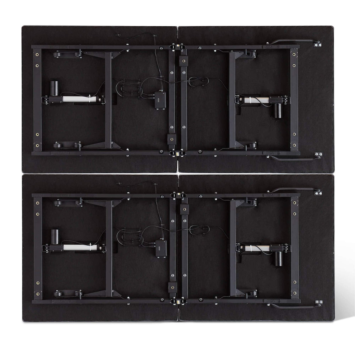 Lucid L150 Adjustable Base – Bed Frame with Head and Foot Incline – Wireless Remote Control – Premium Quiet Motor, Twin XL size, Charcoal LUCID