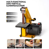 Nototec 1 x 30 inch Belt Sander for Woodworking, Powerful Bench Belt Sander For Metal Working with 1/3HP motor, 10A Belt Grinder nototec