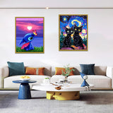 FILASLFT Paint by Numbers for Adults, Adults Paint by Number Kits on Canvas, Oil Painting for Beginner,Suitable for Office, Home, Wall Decoration and Gifts 16x20 Inches. FILASLFT