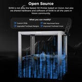 Sovol SV08 Core-XY 3D Printer Voron 2.4 Open Source, 700mm/s High Speed 3D Printers with 300℃ Clog-Free Hotend & Camera, Auto Leveling with 4 Independent Z Motors, Large Print Size 13.8x13.8x13.6in Sovol