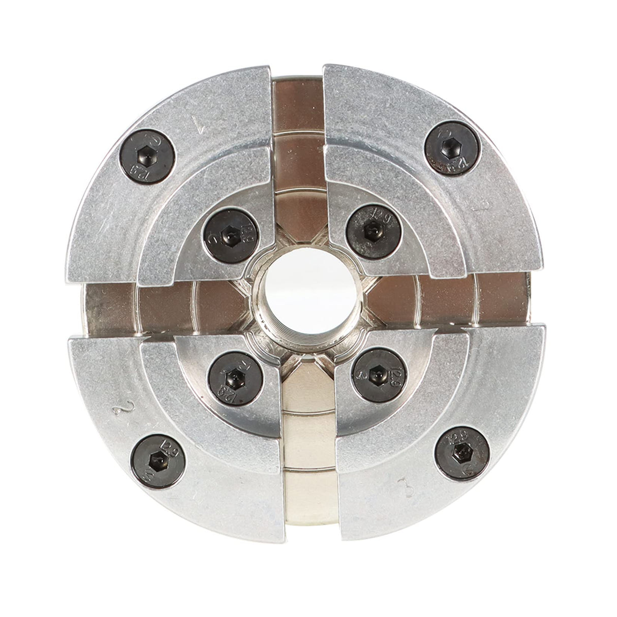 findmall 4-Inch 4-Jaws Bevel Gear Chuck Reversible 1-Inch x 8-TPI Wood Turning Chuck Fit for Professional Mini Lathe findmall