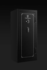 Fortress 24-Gun Fireproof Safe with Combination Lock, Black FORTRESS