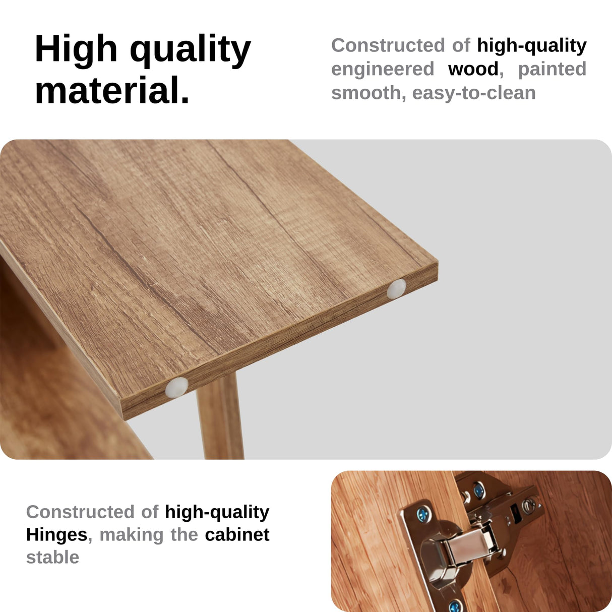 Tydaris Over The Toilet Storage Cabinet - Wood Over Toilet Bathroom Cabinet with Adjustable Shelf and Double Doors, Bathroom Space Saver Organizer, Taller Free Standing Toilet Rack, Brown Tydaris