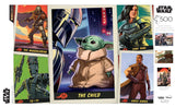 Buffalo Games - Star Wars: The Mandalorian - Trading Cards - 500 Piece Jigsaw Puzzle Buffalo Games