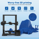 3DHoJor High Speed Printer Filament 1.75mm 1kg Cardboard Spool (2.2lbs) Rapid PLA to 5X Faster Printing Filament Dimensional Accuracy +/- 0.02 mm Fits for Most FDM 3D Printer-Blue 3DHoJor