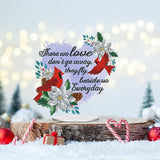 ARTopet DIY Diamond Art Painting Desktop Ornaments Christmas Diamond Art Tabletop Ornaments Single Sided Diamond Design for Home Decor-Cardinal Text ARTopet