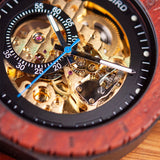 BOBO BIRD Mens Wooden Watches Luxury Mechanical Watch Lightweight Wood Band Timepieces for Men with Gift Box BOBO BIRD