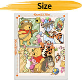 JYLMOOD Paint by Number for Adult Kits, DIY Cartoon Acrylic Oil Painting Kits for Adults Kids Beginners for Home Wall Decor Gifts 16x20 Inch (No Frame) JYLMOOD