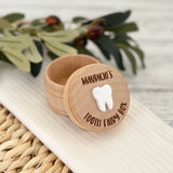 Personalized Tooth Fairy Box, Carved Wooden Box with 3D Tooth, Tooth Storage Box for Kids, Tooth Box for Kids, Tooth Keepsake Box, Custom Engraved Name Tooth Fairy Box Wintuck Home