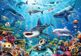 JOYZEXY Puzzles for Kids Ages 4-6 6-8 8-10, Underwater World Ocean Puzzles 100 Pieces for Kids Learning Educational Puzzle Toys for Boys and Girls JOYZEXY