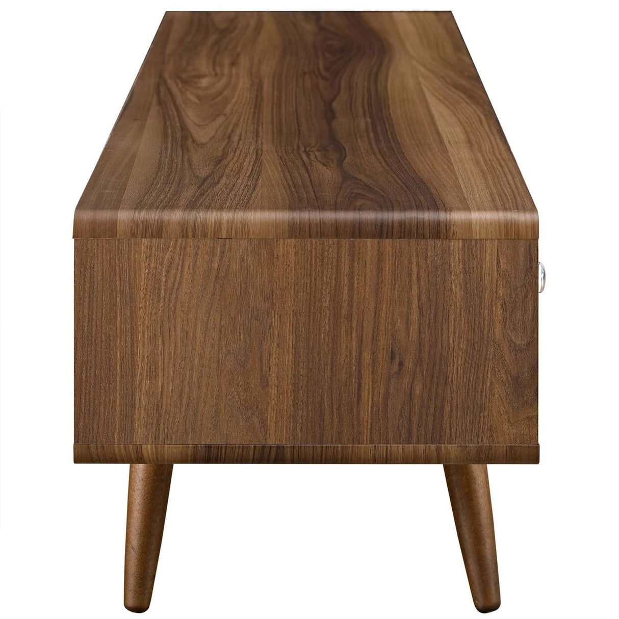 Modway Transmit, 55" TV Stand, Walnut White Modway