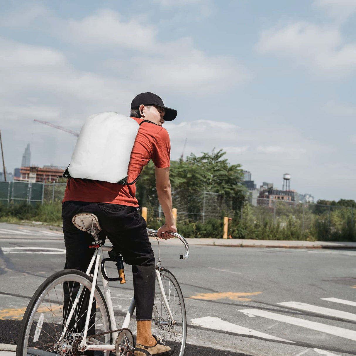 MR.R 13x17 inch 6 Pieces Sublimation Blanks Reusable Polyester Drawstring Backpack Bags, Storage Bags with Drawstrings for Heat Transfer Printing,White Color MR.R