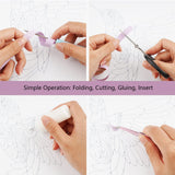 Uniquilling Quilling Kit, Paper Quilling Kits, 8 * 10-in Hummingbird Paper Filigree Kits with Quilling Tools& Using Manual, DIY Quilling Artwork Modern Wall Art for Living Room Uniquilling