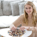 Wooden Puzzle for Adults, Wooden Jigsaw Puzzles for Adults, Unique Wood Animal Shaped Puzzles Adult with Exquisite Wooden Box (11.2 x 14.9in, 191pcs) Jozutoyz