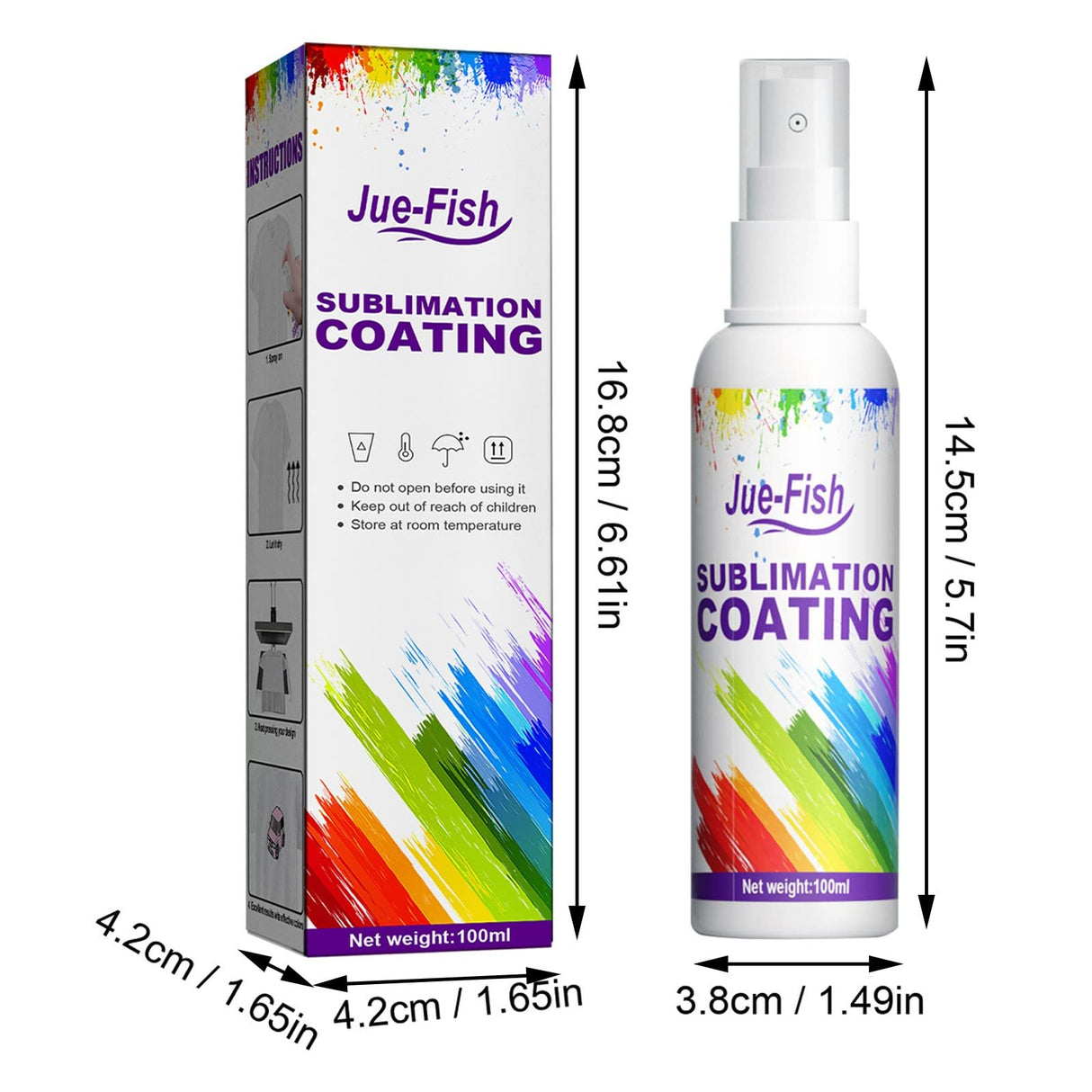 Stopper Bottles Amber Glass 100ML Sublimation Coating Spray Clothing Thermal Transfer Spray Water Bottles Half Cakina