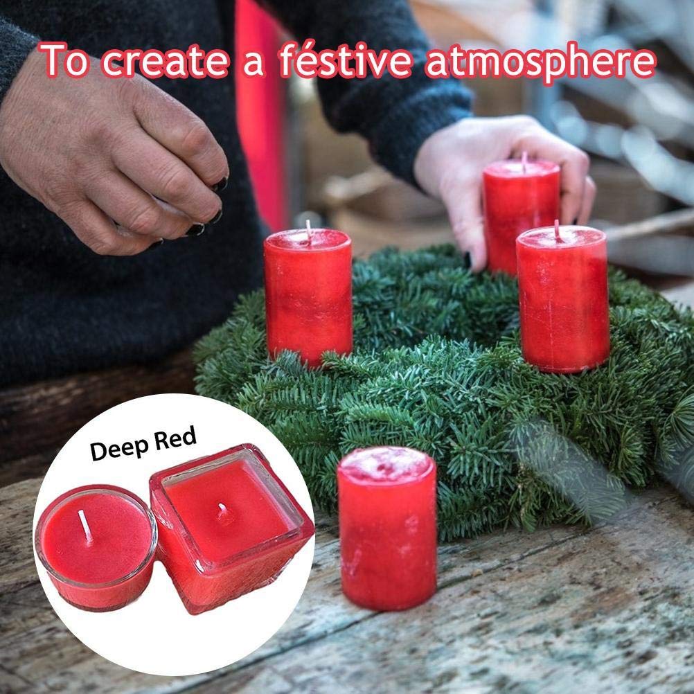 Candle Dye, Soy Candle Wax Dye Chips for Candle Making,Vivid Candle Colour Dye Soy Wax,Candle Dye for Candle Making, Wax Colour Dye for Candle, Soy Wax Dyes, (24 Colors) Generic