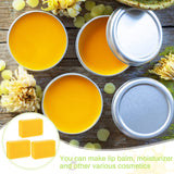 Treela 3 LB Yellow Beeswax Block Pure Natural Beeswax Cosmetic Grade Wax Block for Moisturizer Lotions Creams Lip Balms Soaps Candle Making Treela