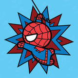 DIAMOND ART CLUB Spider-Man Canvas Diamond Painting Kit, Superhero Diamond Canvas, Round 5D Diamond Art for Adults and All Ages, 13" x 13" (32.8 x 32.8 cm) DIAMOND ART CLUB