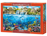 CASTORLAND 1500 Piece Jigsaw Puzzle, Pirate Island, Ocean and Coral Life, Adult Puzzle, Castorland C-152049-2 Castorland