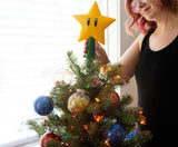 Tree Topper Mario Super Star Gen 2 Plug in Light Up Christmas Tree Topper