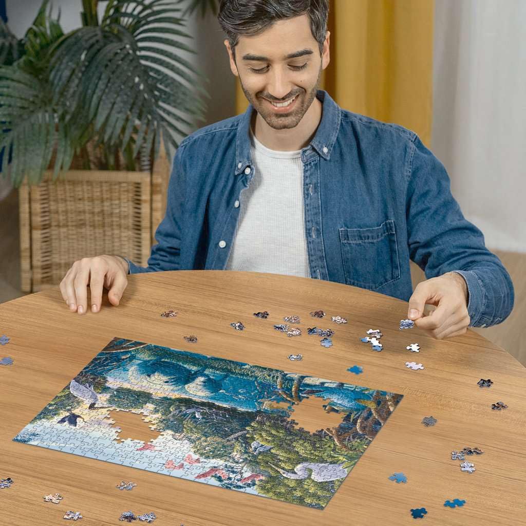 Ravensburger Manatee Moments - 500 Piece Jigsaw Puzzle | Premium Quality Materials | Engaging Imagery | Perfect Interlocking Fit | FSC Certified - 12000044 Ravensburger