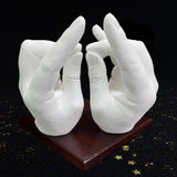 Hand Casting Kit Couples | Keepsake Hand Mold kit Couples for Holiday Activities, with Base & Card Stand Molding Kits for Adults, Wedding, Friends, Plaster Hand Mold Casting Kit Godora