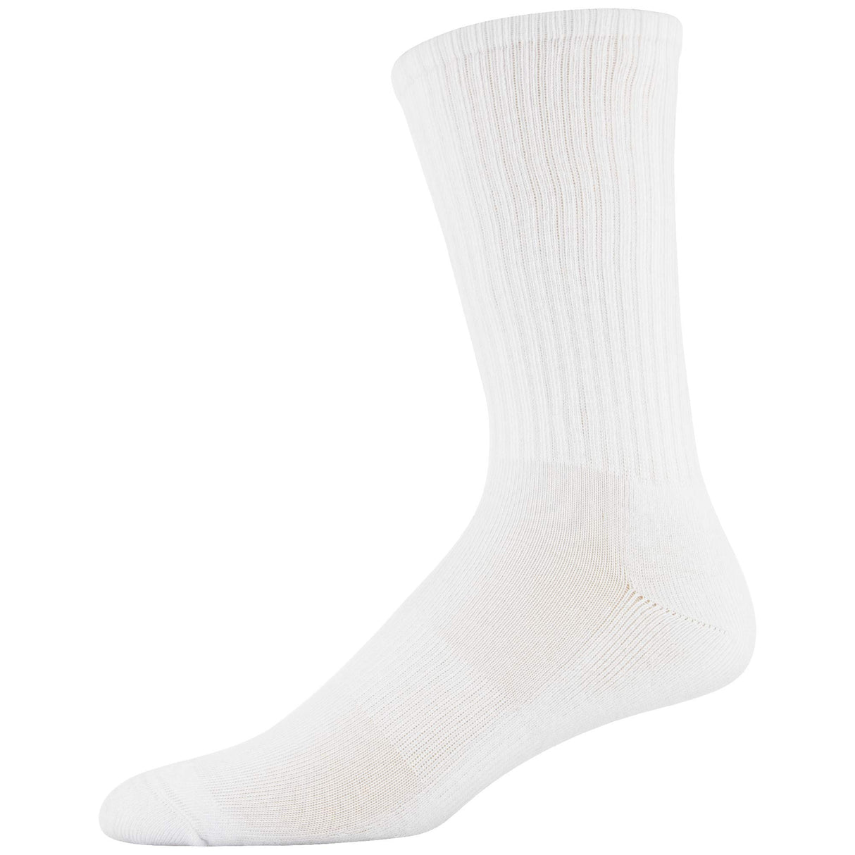 Gildan mens Performance Crew Socks, 12 Pairs Socks, White, Large US Gildan