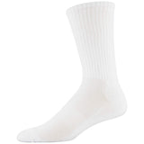 Gildan mens Performance Crew Socks, 12 Pairs Socks, White, Large US Gildan