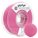 YXPOLYER Flexible PLA Food-Grade Soft PLA 3D Printer Filament 1.75mm 1KG for Printing Dog Chew Toys and Highly Elastic Bouncy Airless Basketball Pet Ball, Pink yxpolyer