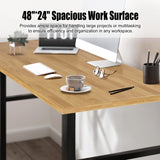 48” Adjustable Work Bench, Heavy Duty Work Table for Workshop, Garage, 3000 Lbs Capacity Maemttes