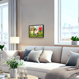 FTUREERA Hidden Gun Safes for Pistols, Concealment Shelf for Pistol Wall Storage, Wooden Gun Rack Furniture Cabinet Shelf, Secret Decor Handgun Box for Home Indoor Picture Frame FTUREERA