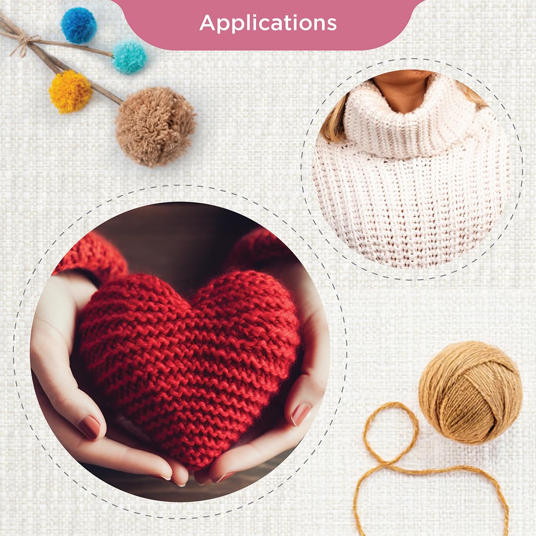 KnitPro Ginger Regal Interchangeable Needle Set 5" (13cm) | 11 US Sizes (4 to 17) KnitPro