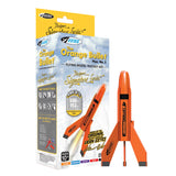 Estes 7295 Orange Bullet Rocket-Building Kit, Intermediate Flying-Rocket-Model Kit for Ages 10+ Estes