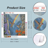 hill froeistung 5D Hummingbird Diamond Art Painting Kits for Adults,Bird,Rainbow Diamond dots, Flower DIY Full Drill Diamond Art Painting Set for Home Wall Decor Gifts (12X12 inch) hill froeistung