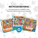 MasterPieces - 1000 Piece Jigsaw Puzzle, Movie Posters, Fun for Adults, Family, Kids, Non-Glare Finish, 19.25" x 26.75" Masterpieces