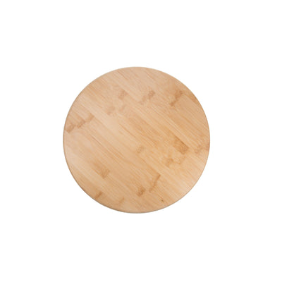 Mateda Bamboo Lazy Susan Turntable for Pantry Cabinet or Table (13 inch)