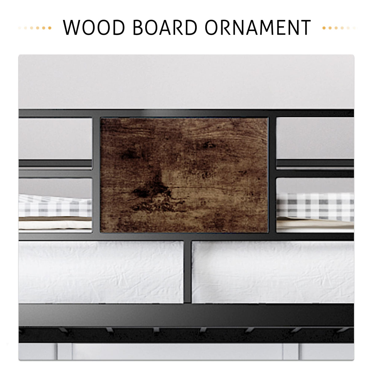 SHA CERLIN Black Metal Twin Loft Bed Frame with Stairs and Full-Length Guardrail SHA CERLIN