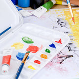 Mr. Pen- Airtight Watercolor Palette with Lid, 1 Pack, 18 Wells and 2 Mixing Areas, Watercolor Palette, Paint Pallet with Lid, Empty Watercolor Palette, Paint Palette, Folding Paint Tray Mr. Pen